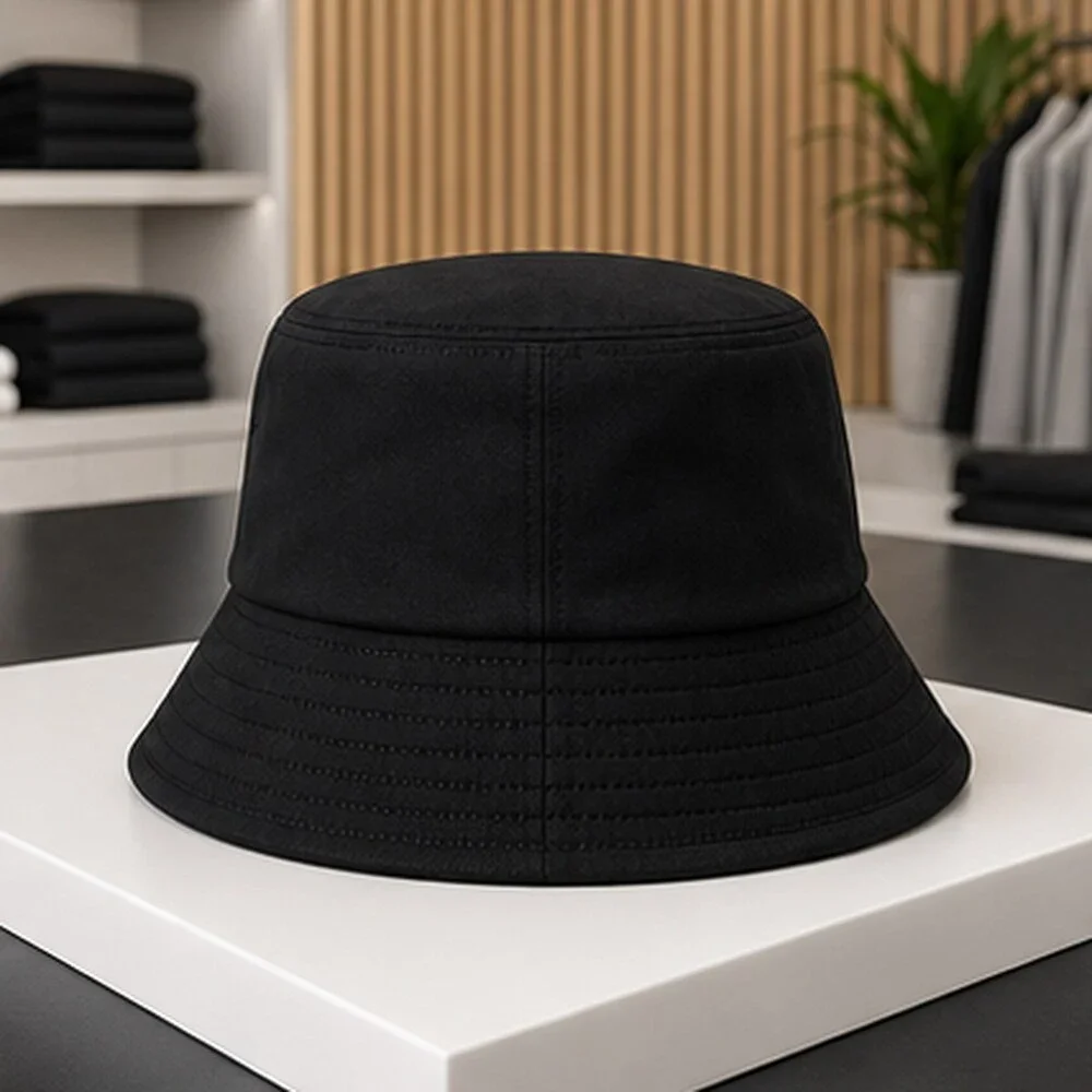 ALO Yoga Black Gym Bucket Hat Activewear